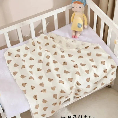 Newborn Cotton Muslin Swaddle Blanket